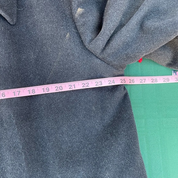 Vintage Kasper Cashmere blend long trench coat - Picture 9 of 9